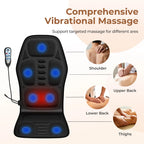 Heated Back Massage Chair Pad