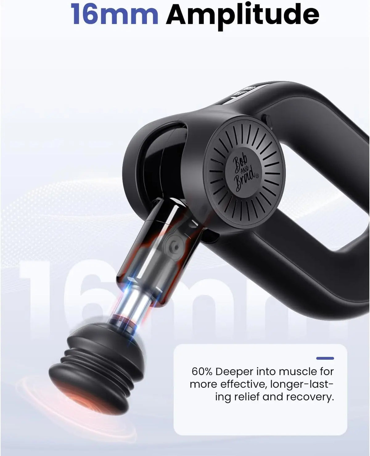 Heated Deep Tissue Gun