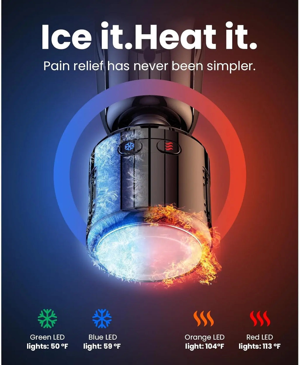 Mini Hot & Cold Massage Gun