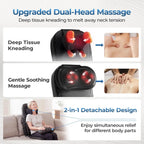 3-in-1 Heated Massage Cushion