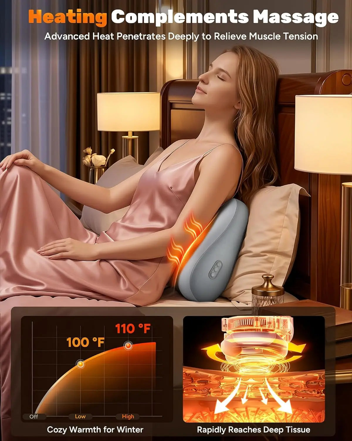 Heated Back Massager