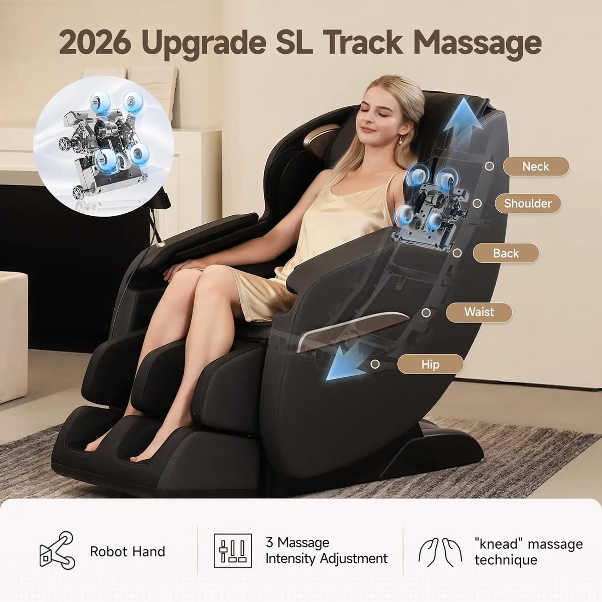 SL-Track Massage Recliner