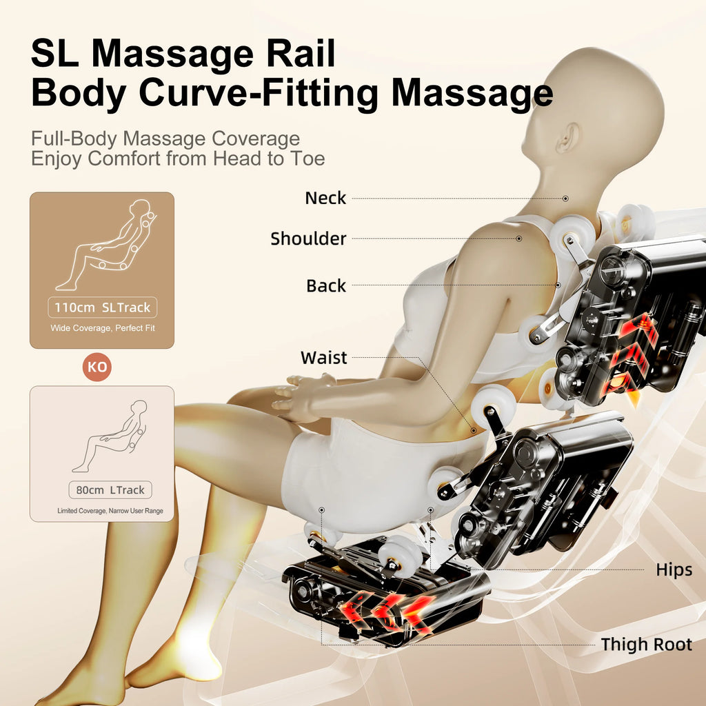 2D Zero-Gravity Massage Chair