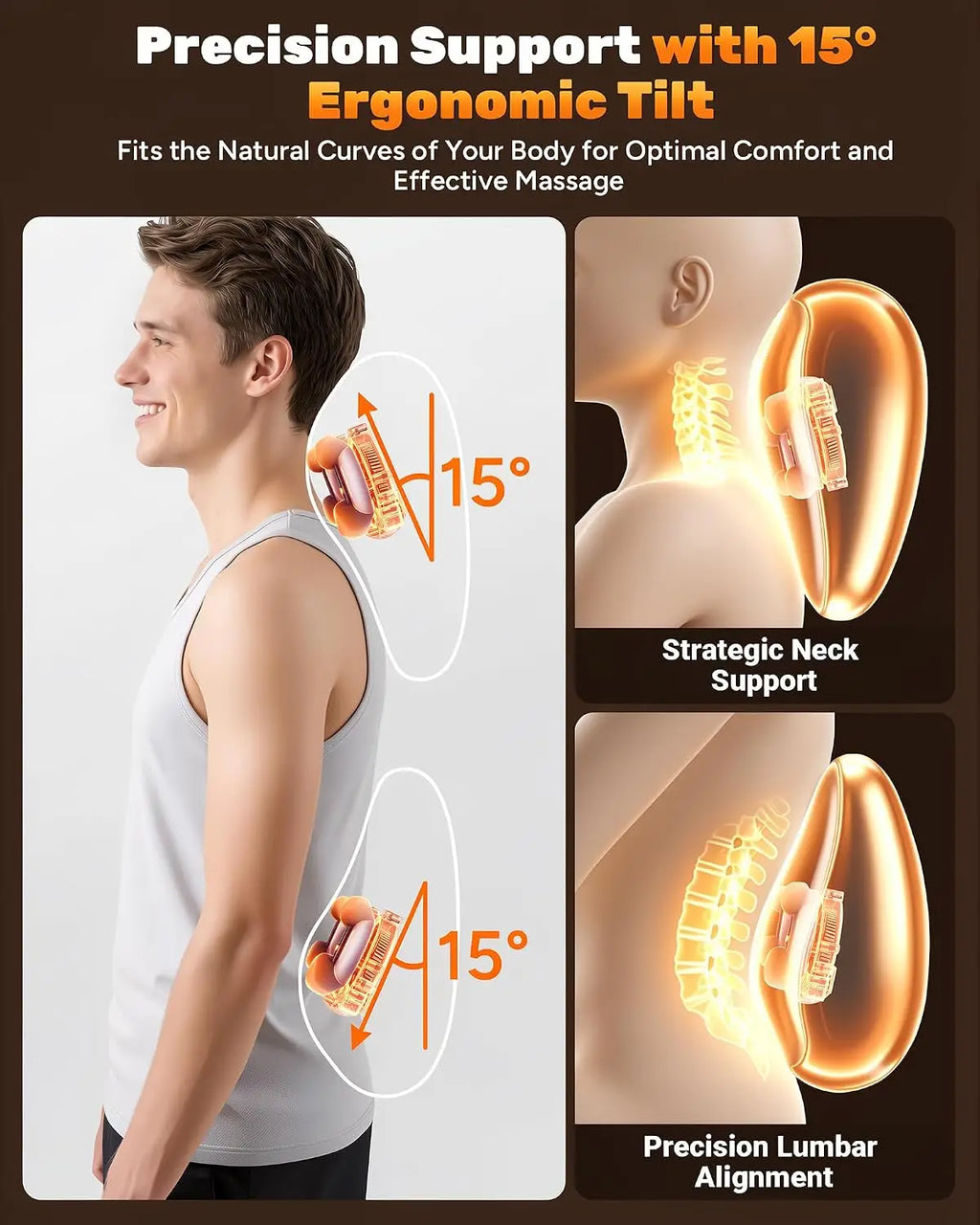 Heated Back Massager
