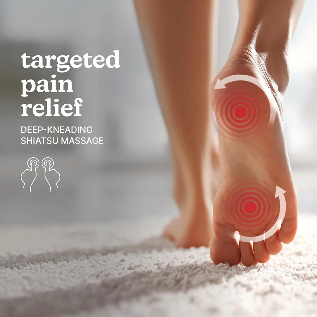 4-Head Shiatsu Foot Massager