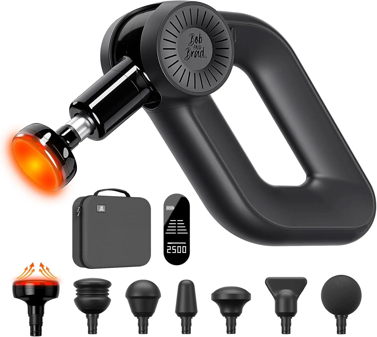 Heated Deep Tissue Gun