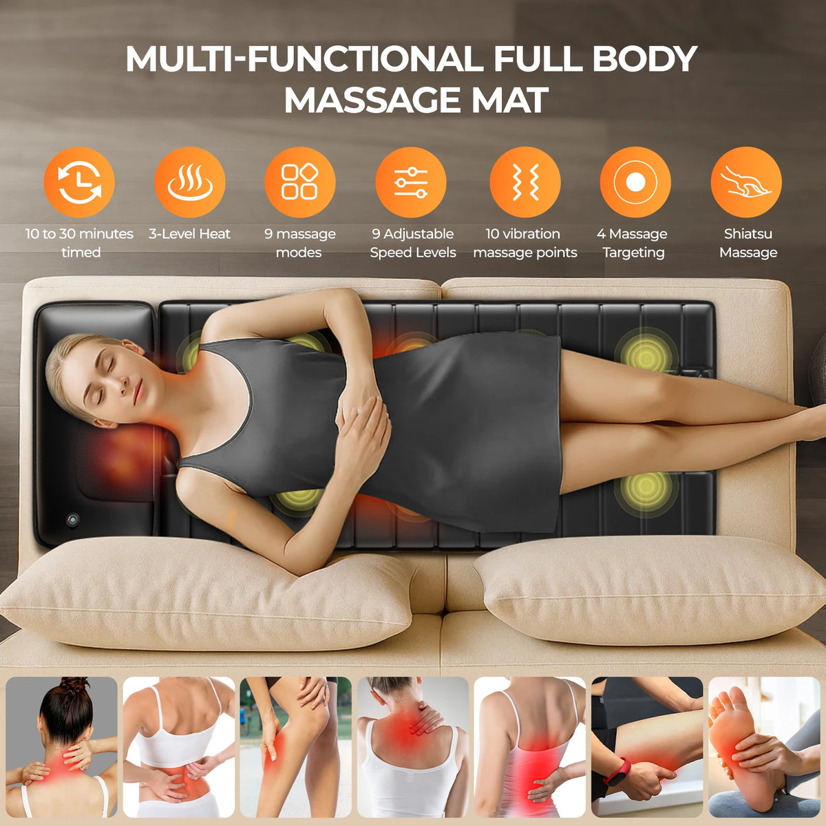 Detachable Massage Mat Pad