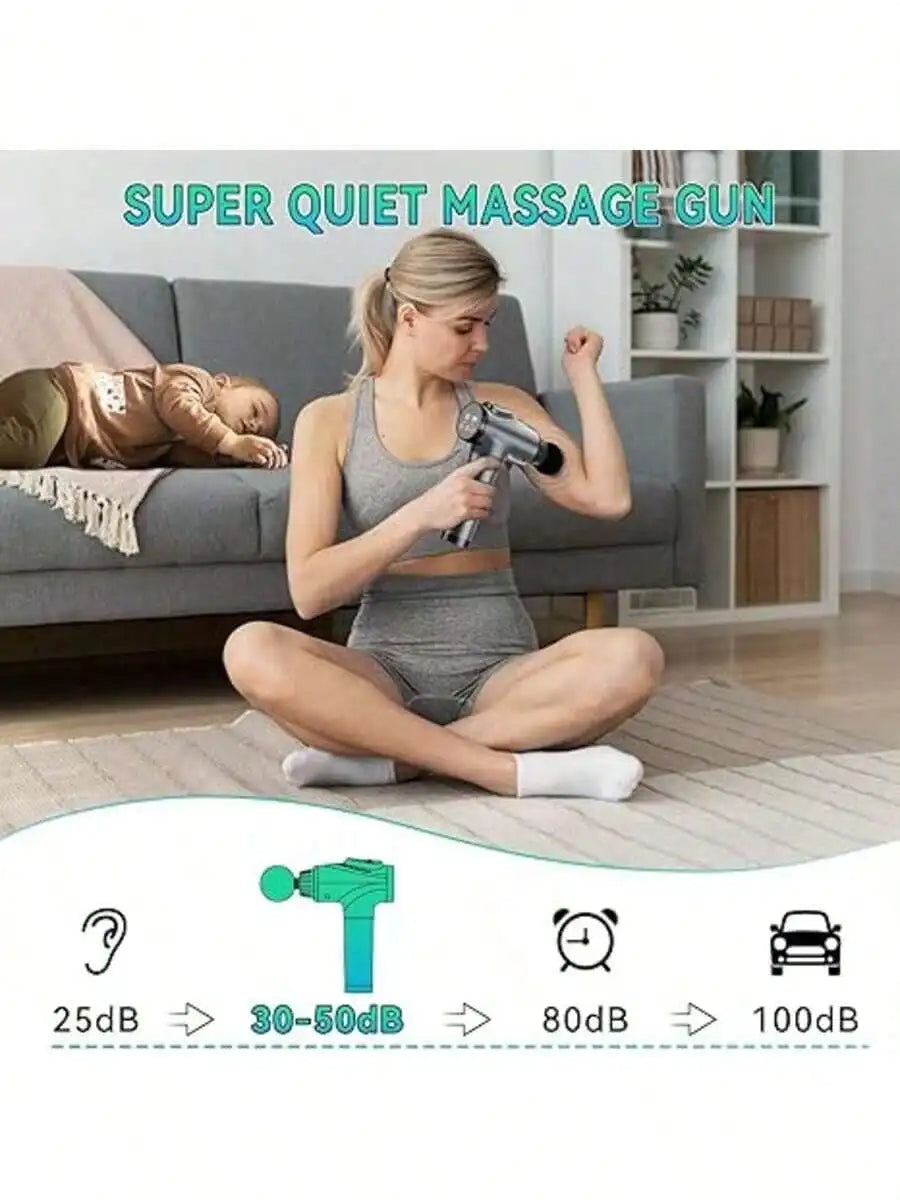 Mini LED Massage Gun
