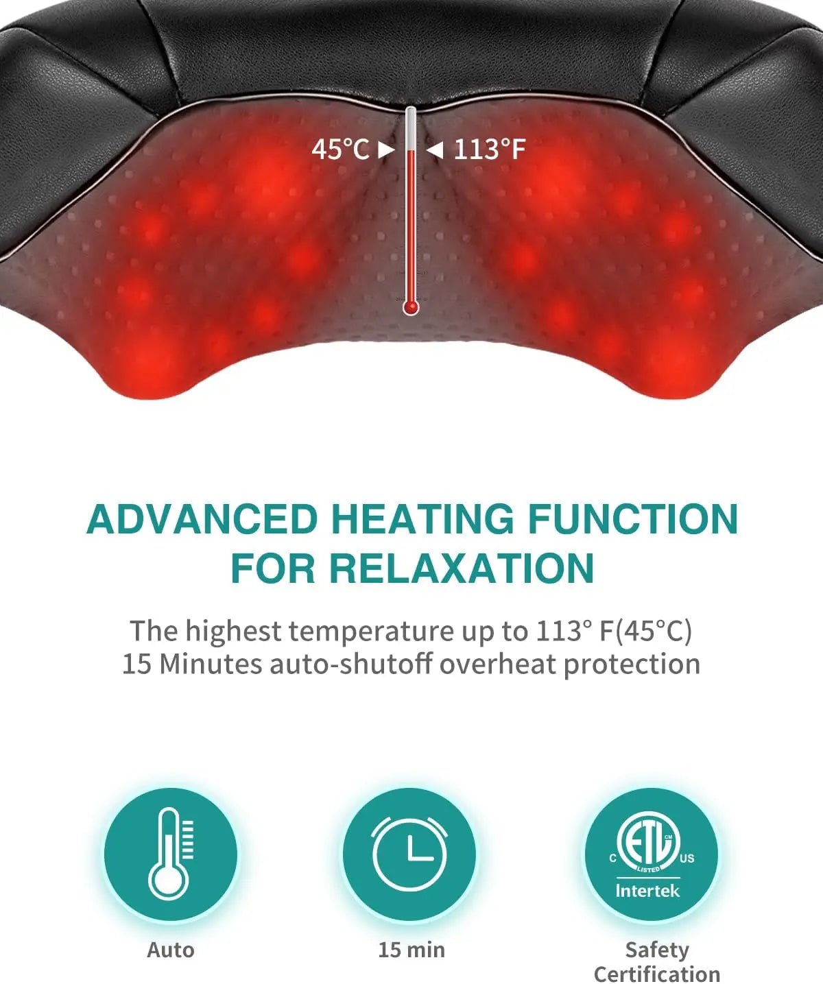 Cordless 3D Neck Massager