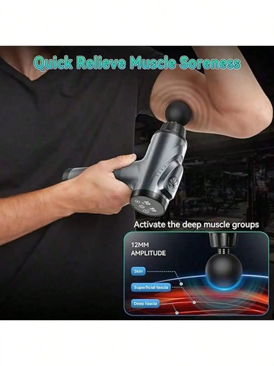 Mini LED Massage Gun