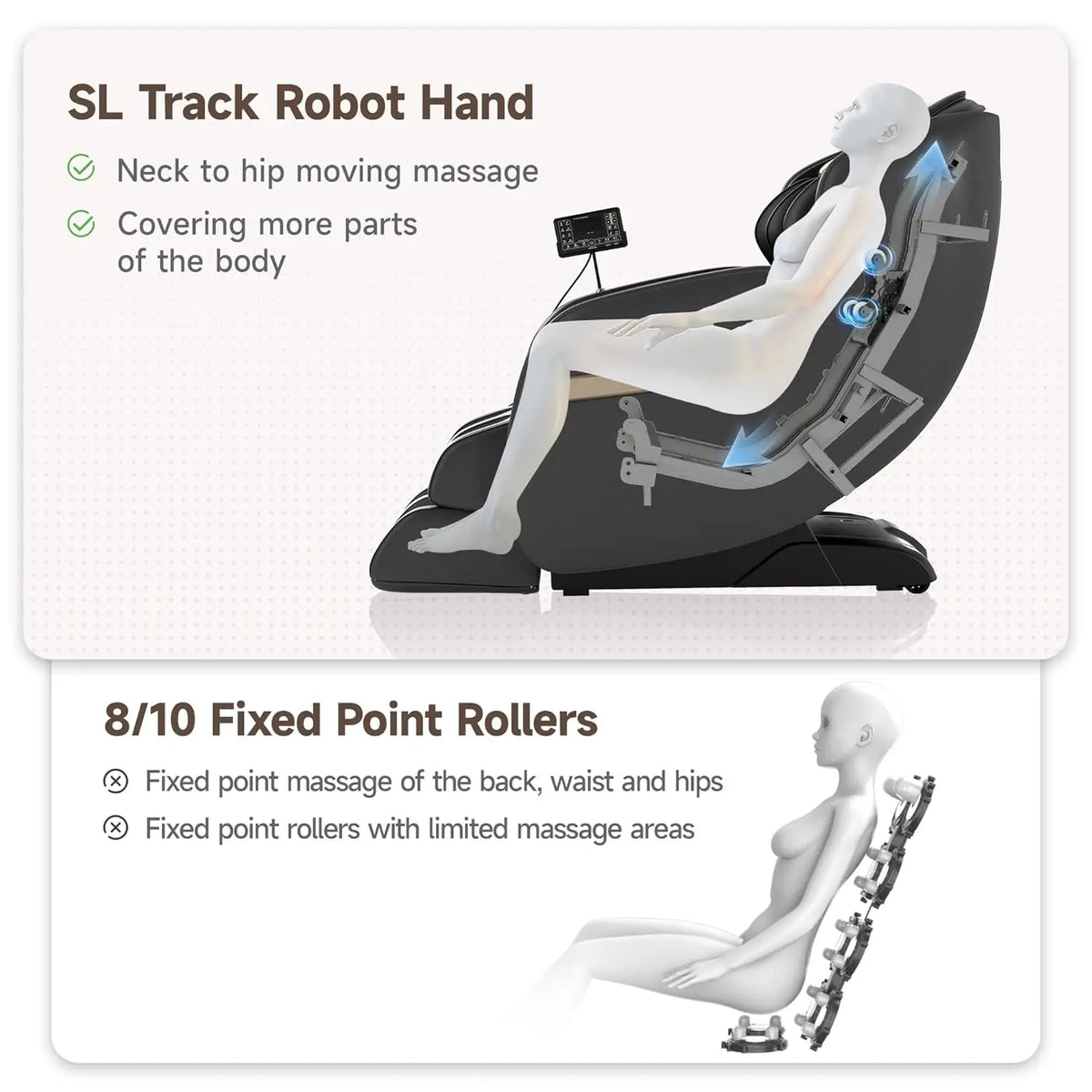 SL-Track Massage Recliner