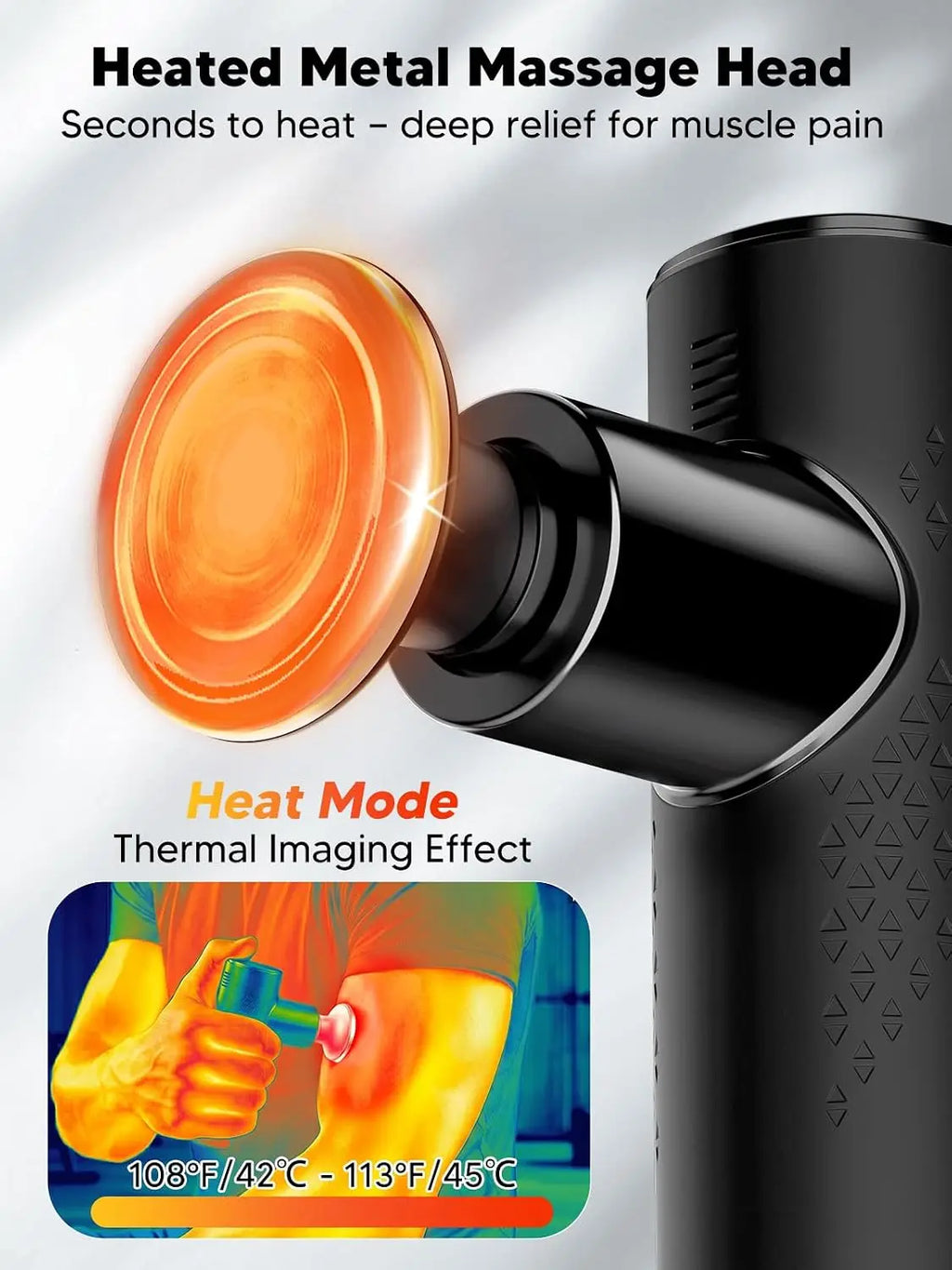 Mini Heated Massage Gun