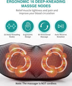 Cordless 3D Neck Massager