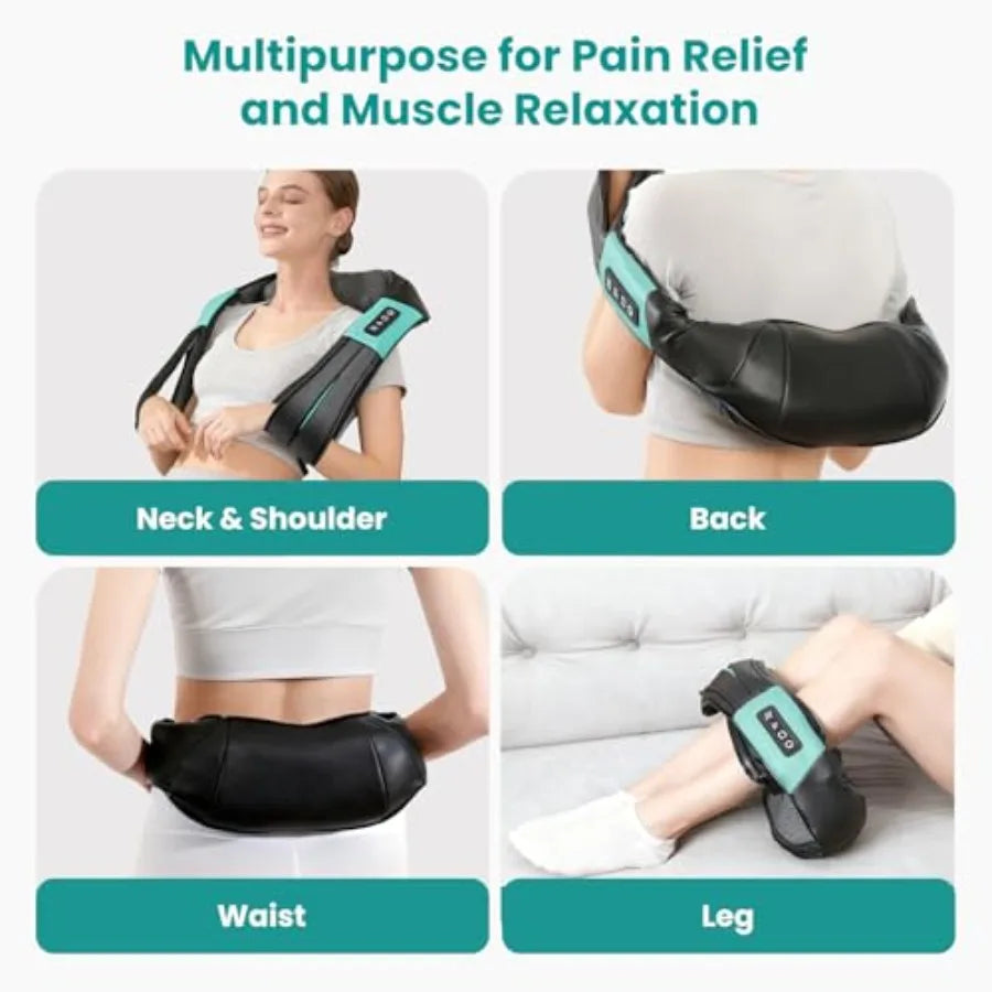 Upgraded 3D Back & Neck Massager