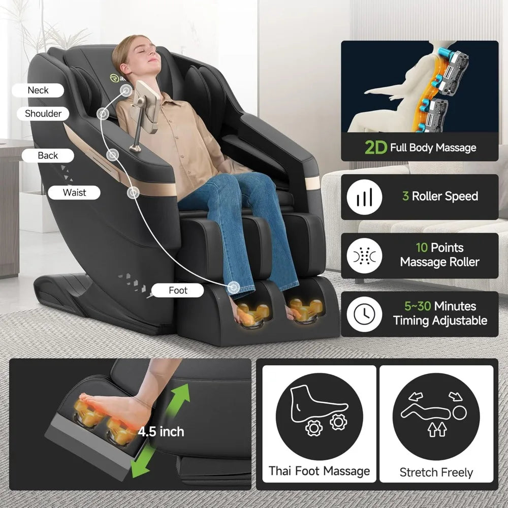 Shiatsu Zero-Gravity Recliner