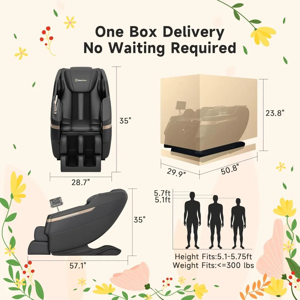 Shiatsu Zero-Gravity Recliner