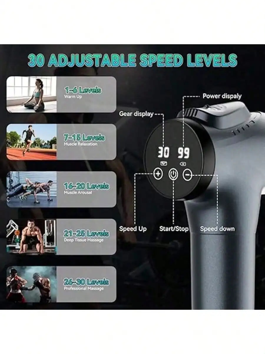 Mini LED Massage Gun