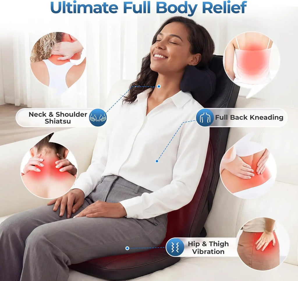 3-in-1 Heated Massage Cushion