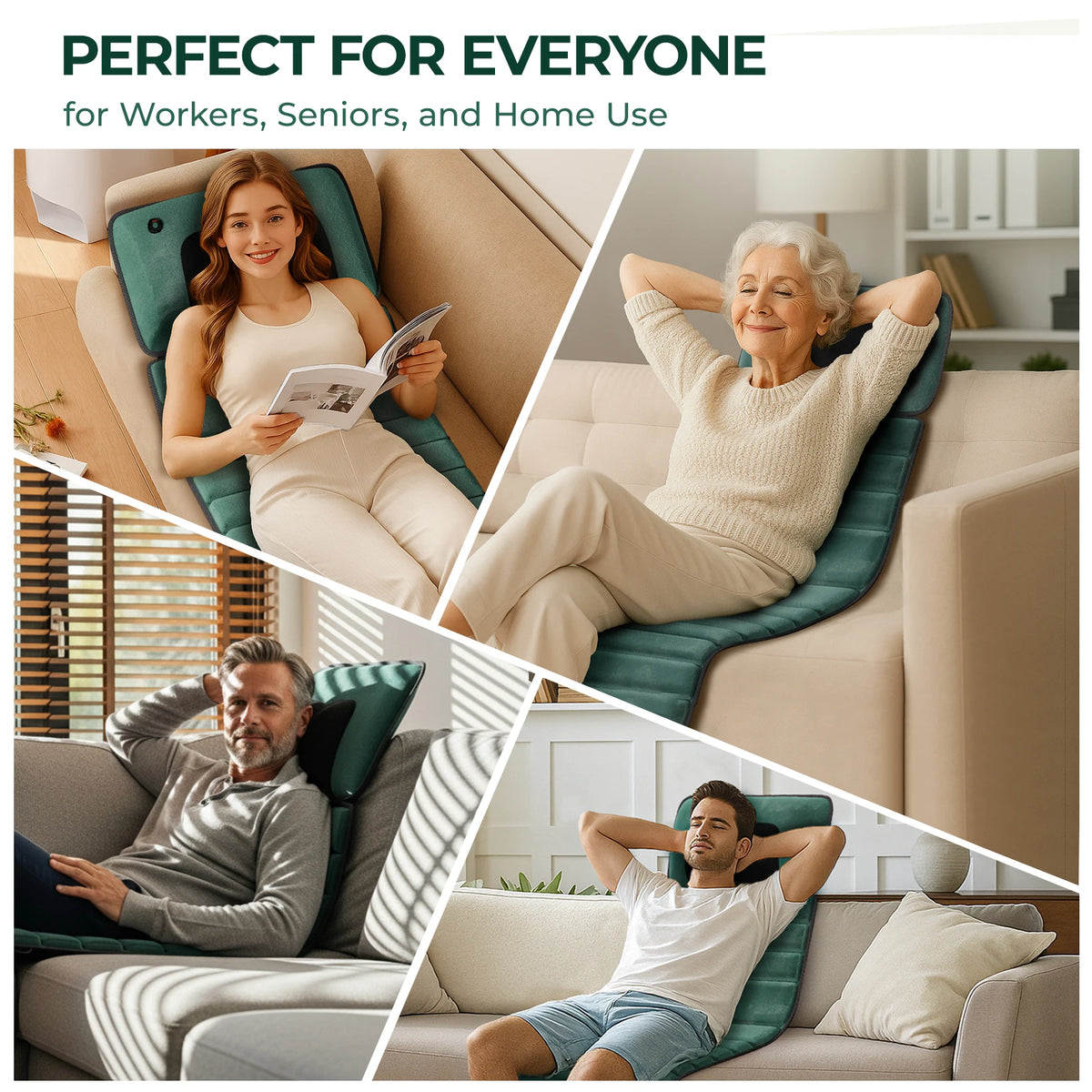 Heated Full Body Massage Mat