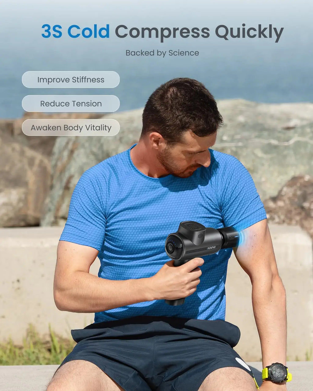 FSA Hot & Cold Massage Gun