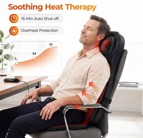 3-in-1 Heated Massage Cushion