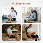 Heated Back Massage Chair Pad