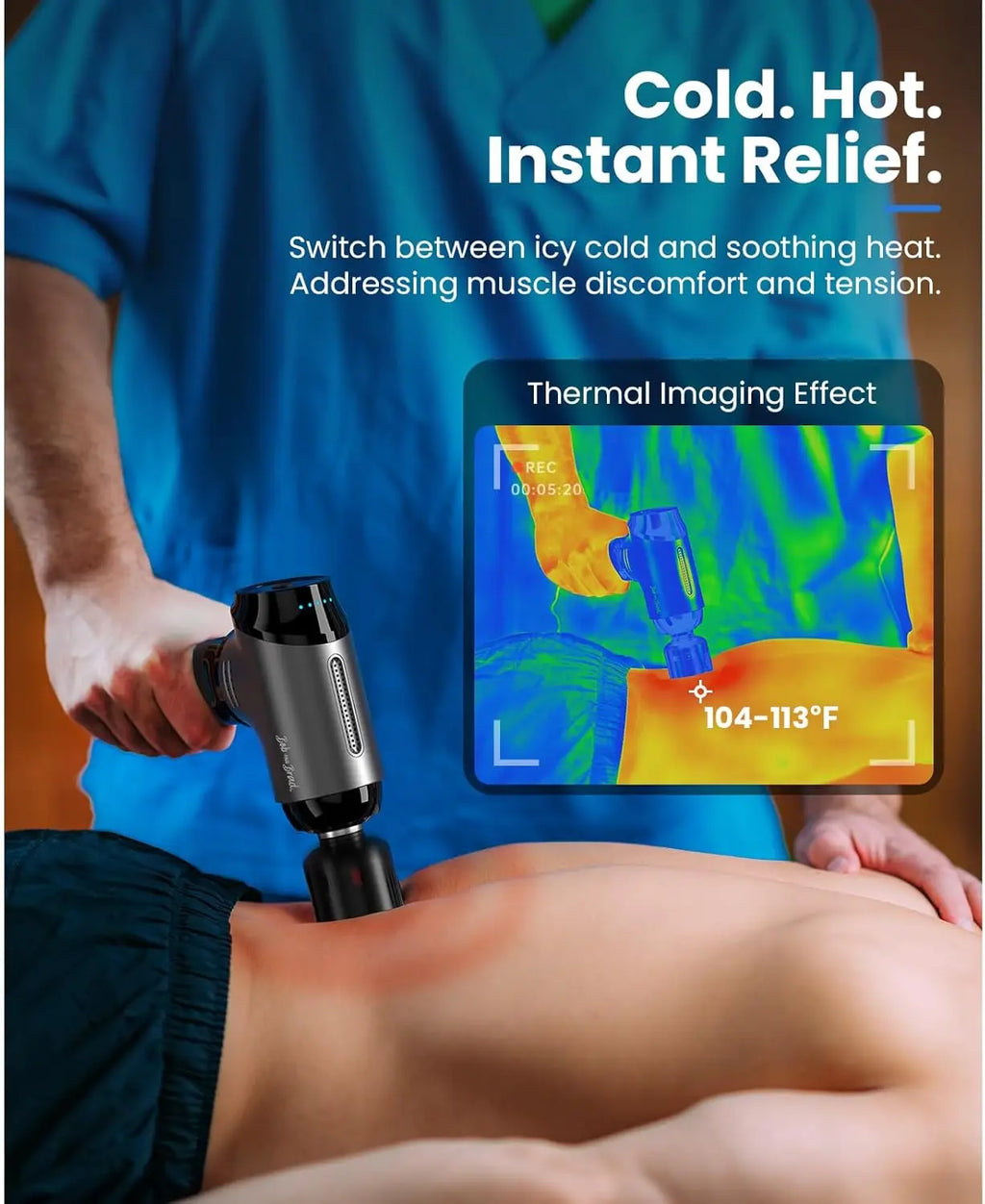 Hot & Cold Massage Gun