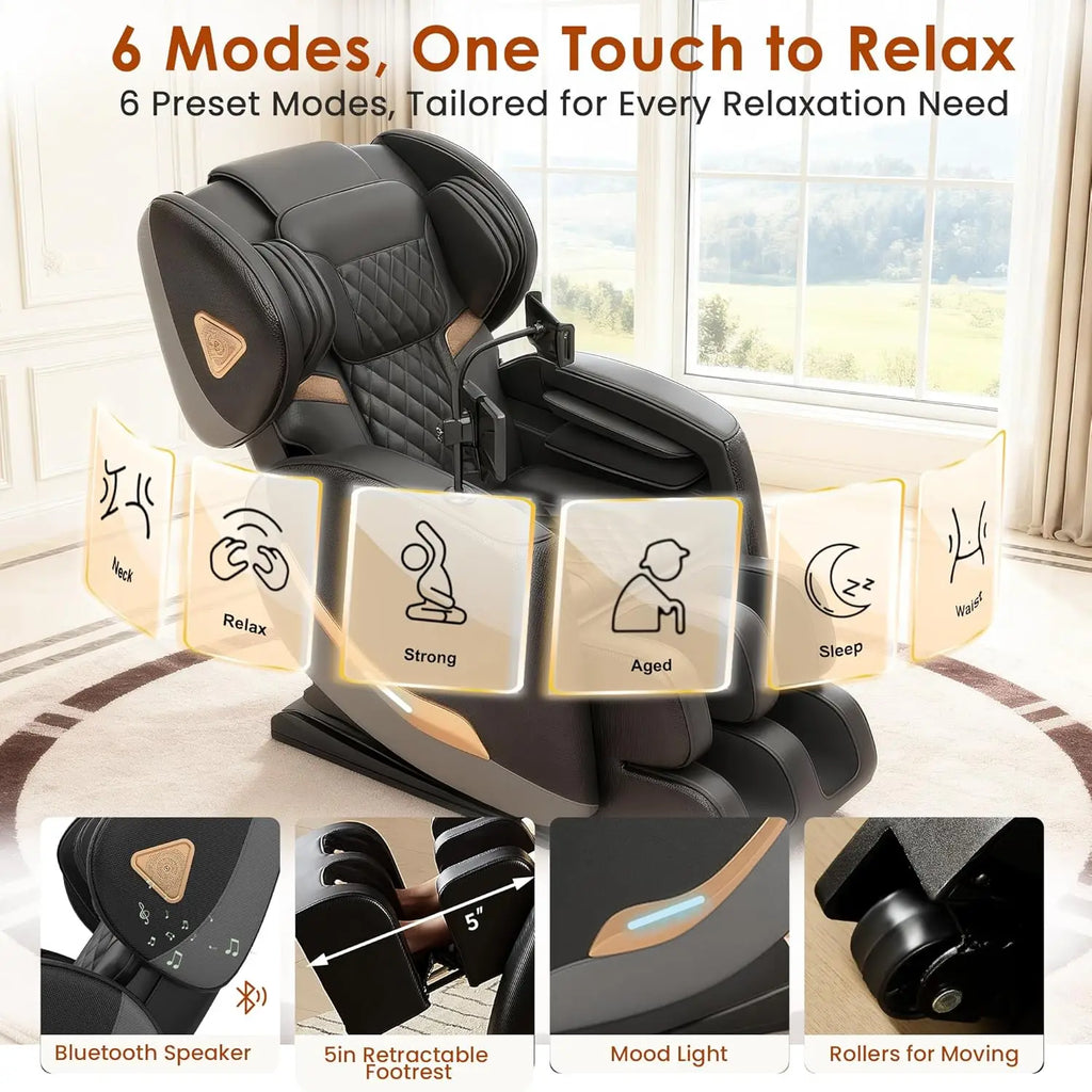 3D Shiatsu Massage Chair