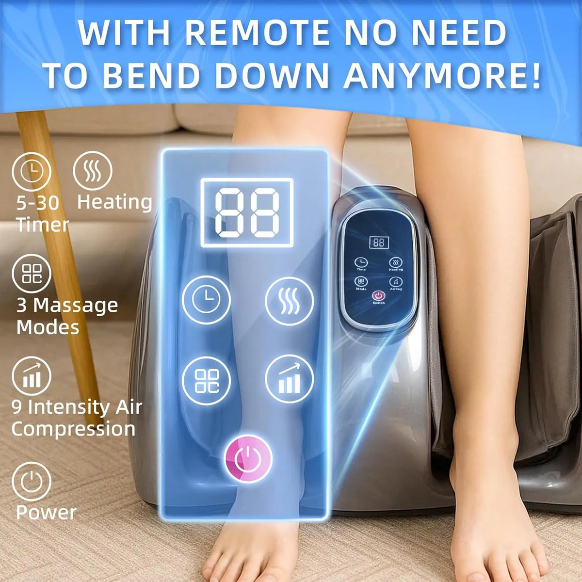 Shiatsu Foot & Calf Massager