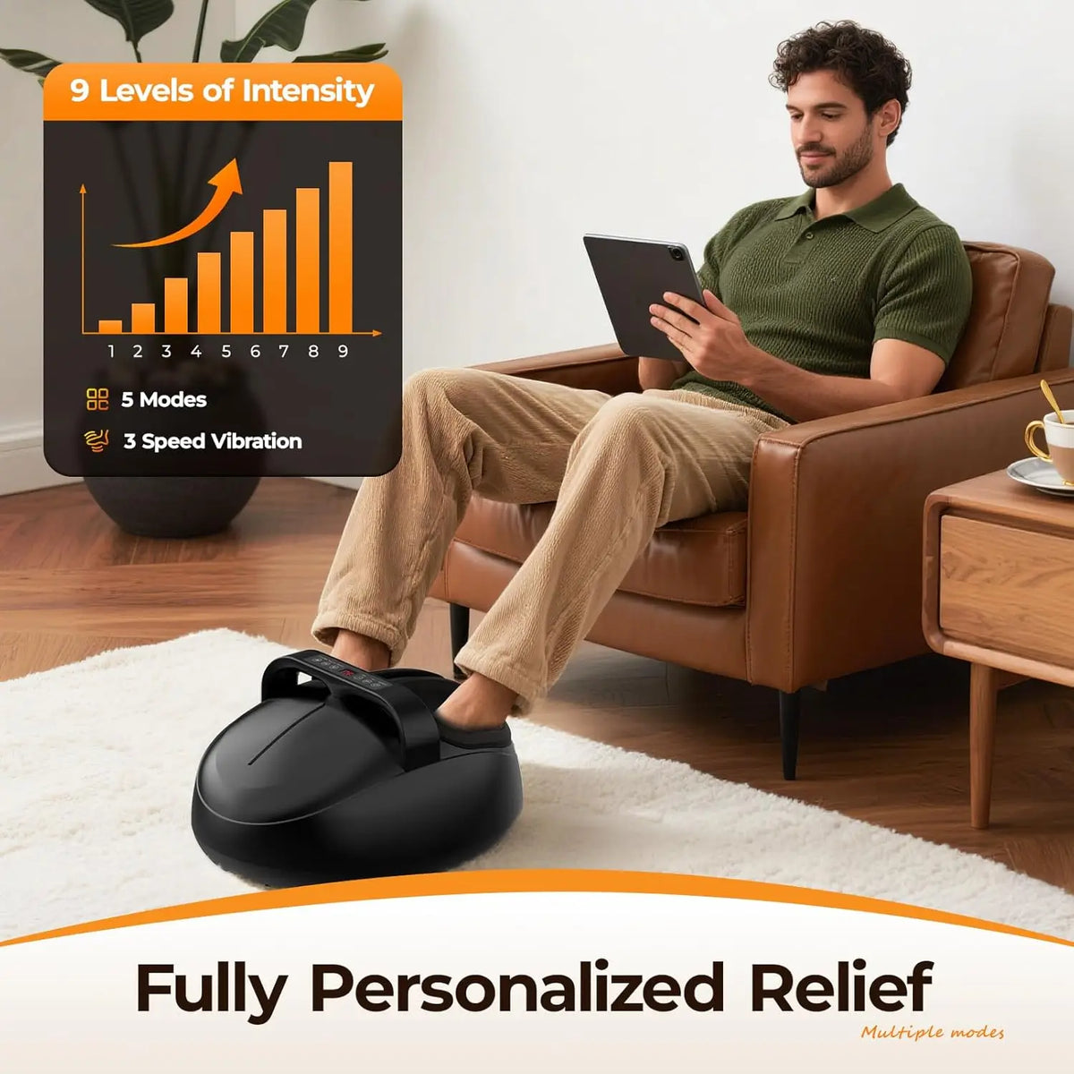 9-Level Air Compression Foot Massager