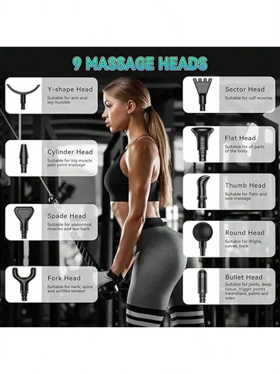 Mini LED Massage Gun