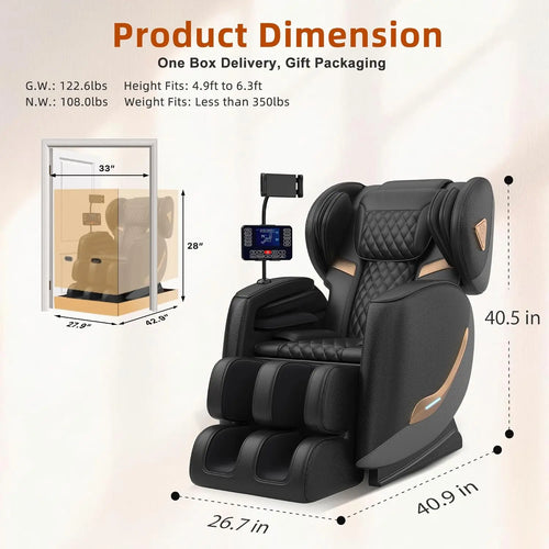 3D Shiatsu Massage Chair