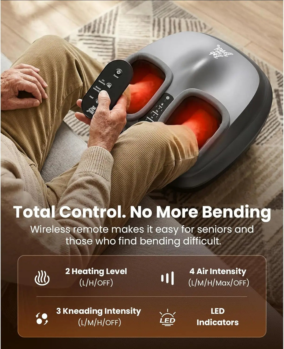FSA/HSA Shiatsu Foot Massager